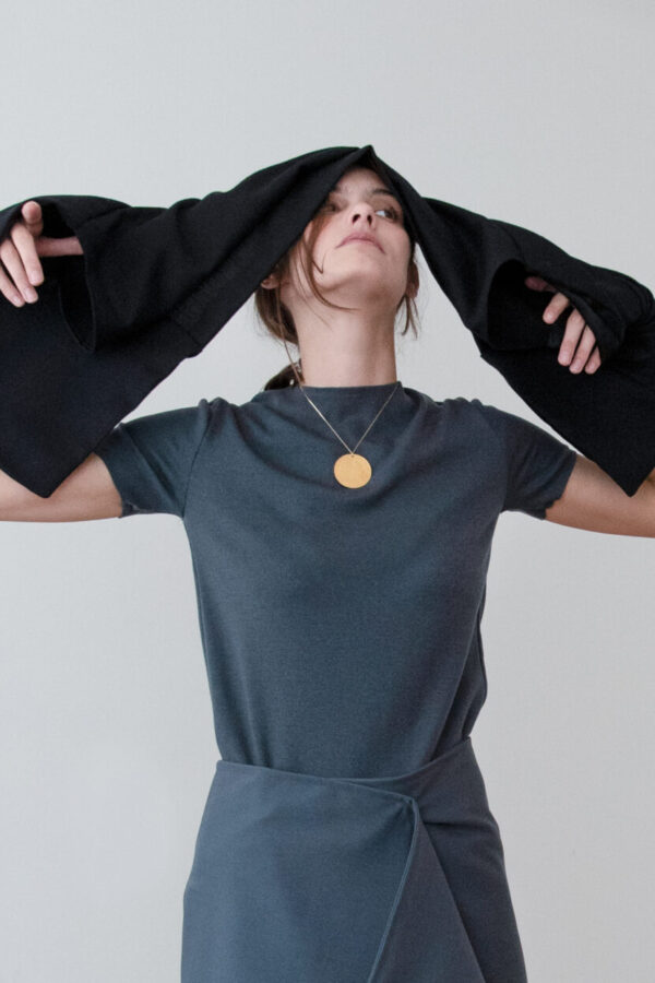 WOOL TSHIRT in mottle